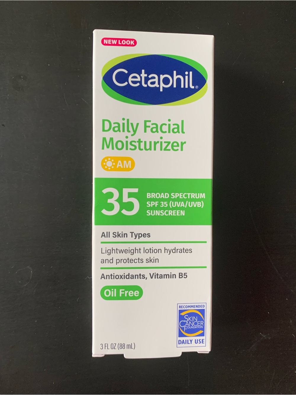 Cetaphil Face Moisturizer, Daily Oil Free Facial Moisturizer with SPF 35